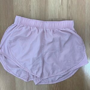 Pink Nike Dri Fit Shorts